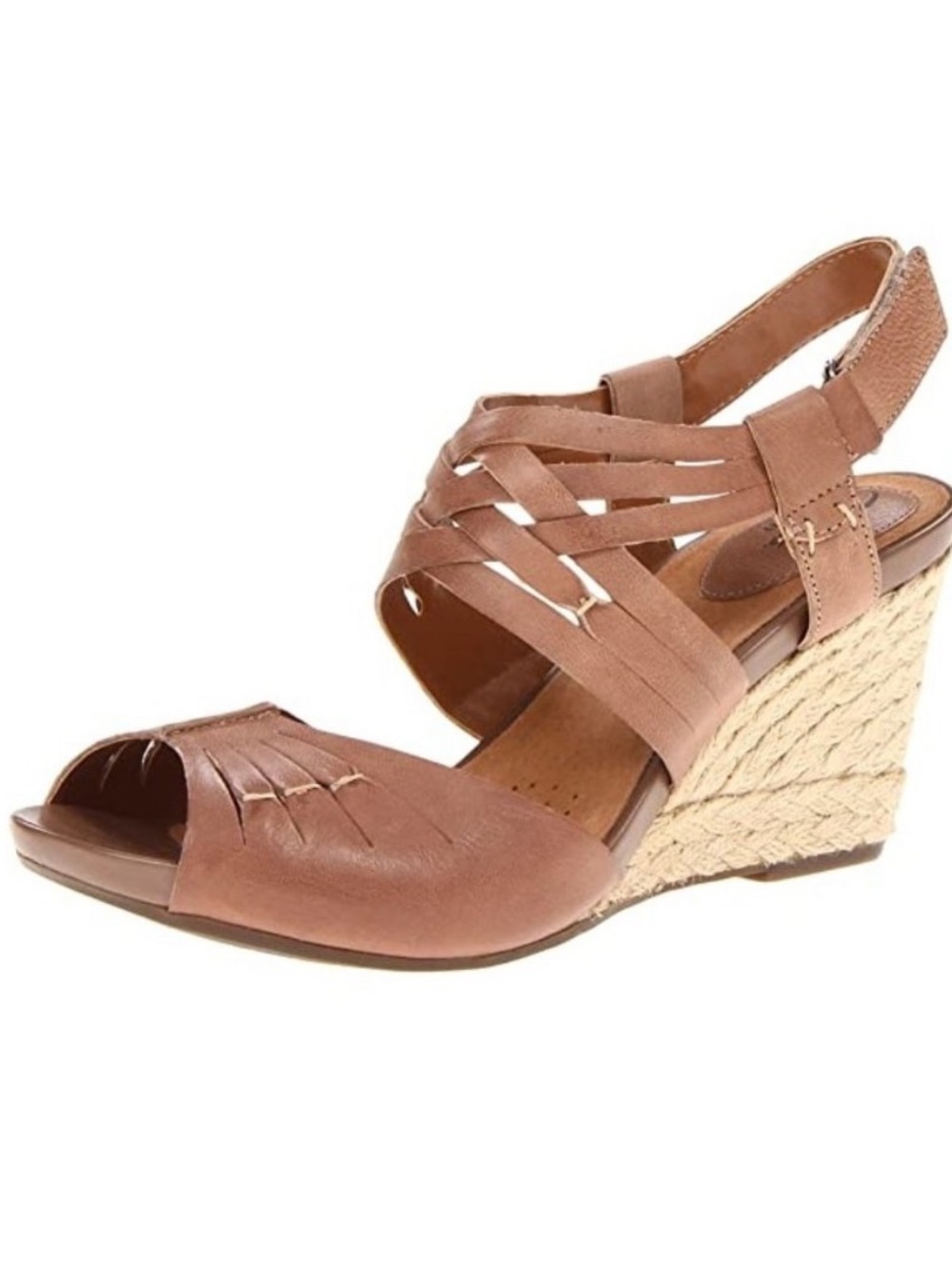 Clark’s Women’s Kyna Smart Wedge Sandals size 9